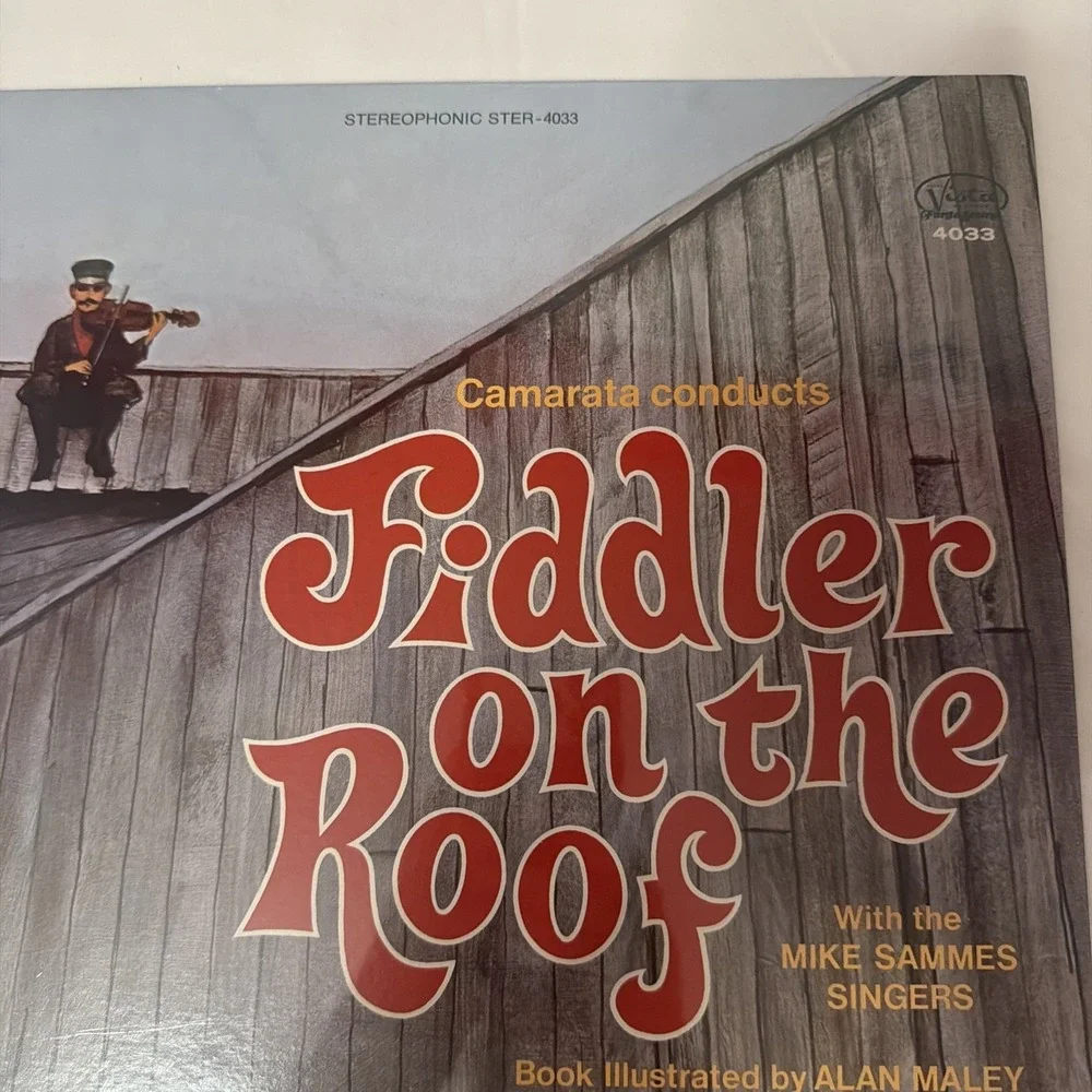 Disney- Camarata Conducts Fiddler On The Roof 1968 Buena Vista Vinyl LP record - Picture 16 of 16